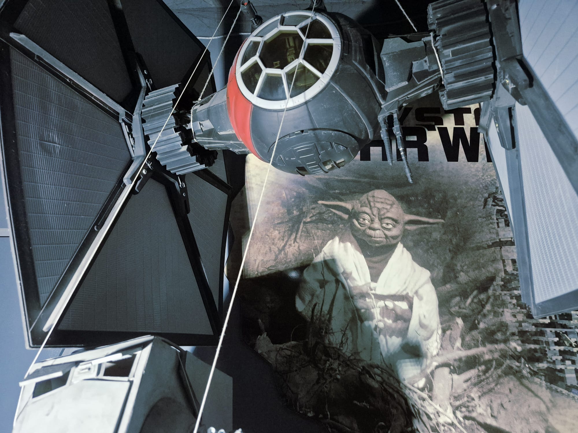 Photo with a sneak peek of the Galaxy of Secrets room